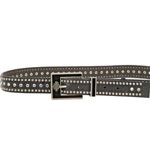 Harley Davidson Motor Cycles Vintage Belt Studded Rock Size L